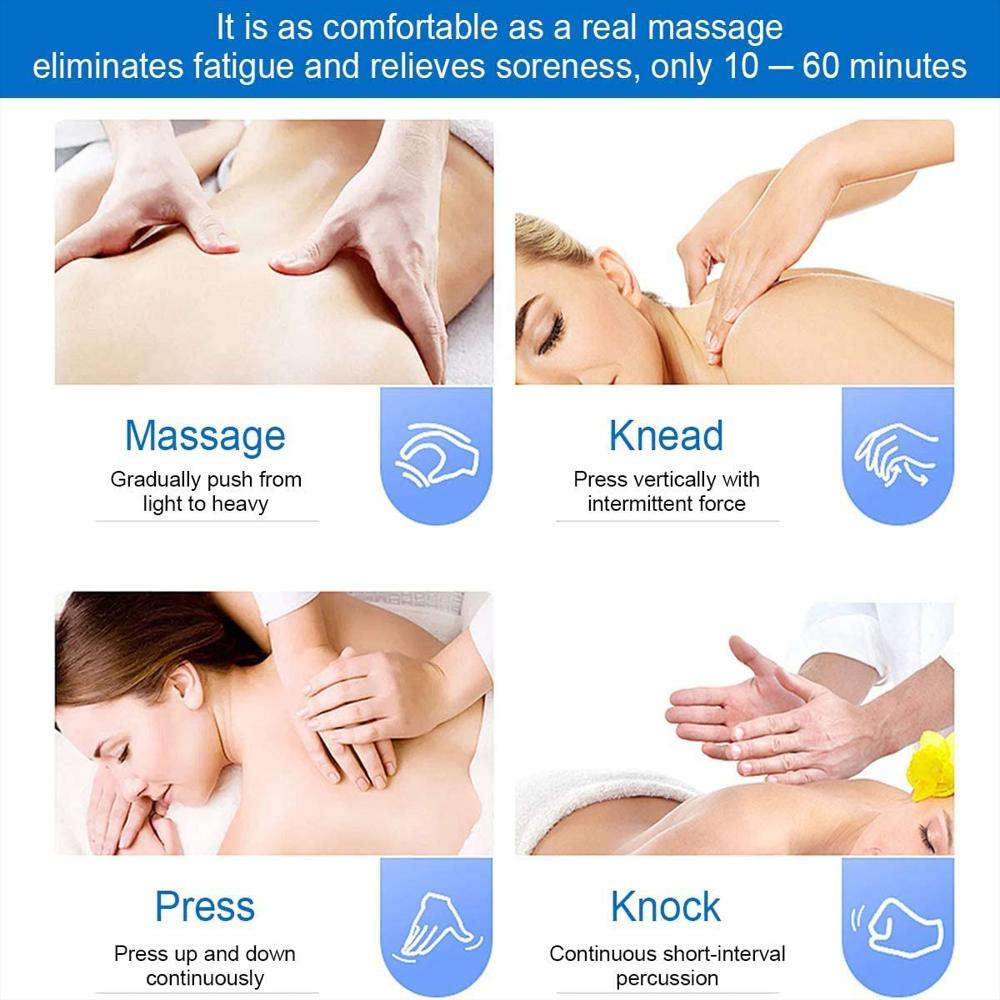 Tens Estimulador Muscular Ems Doble Canal Portatil 24 Modos img #4