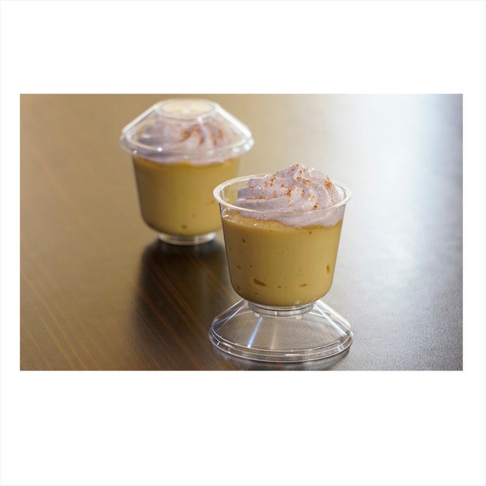 Caja 20 Copas Venecianas Con Tapa Plásticos Darnel 3 Oz img #2