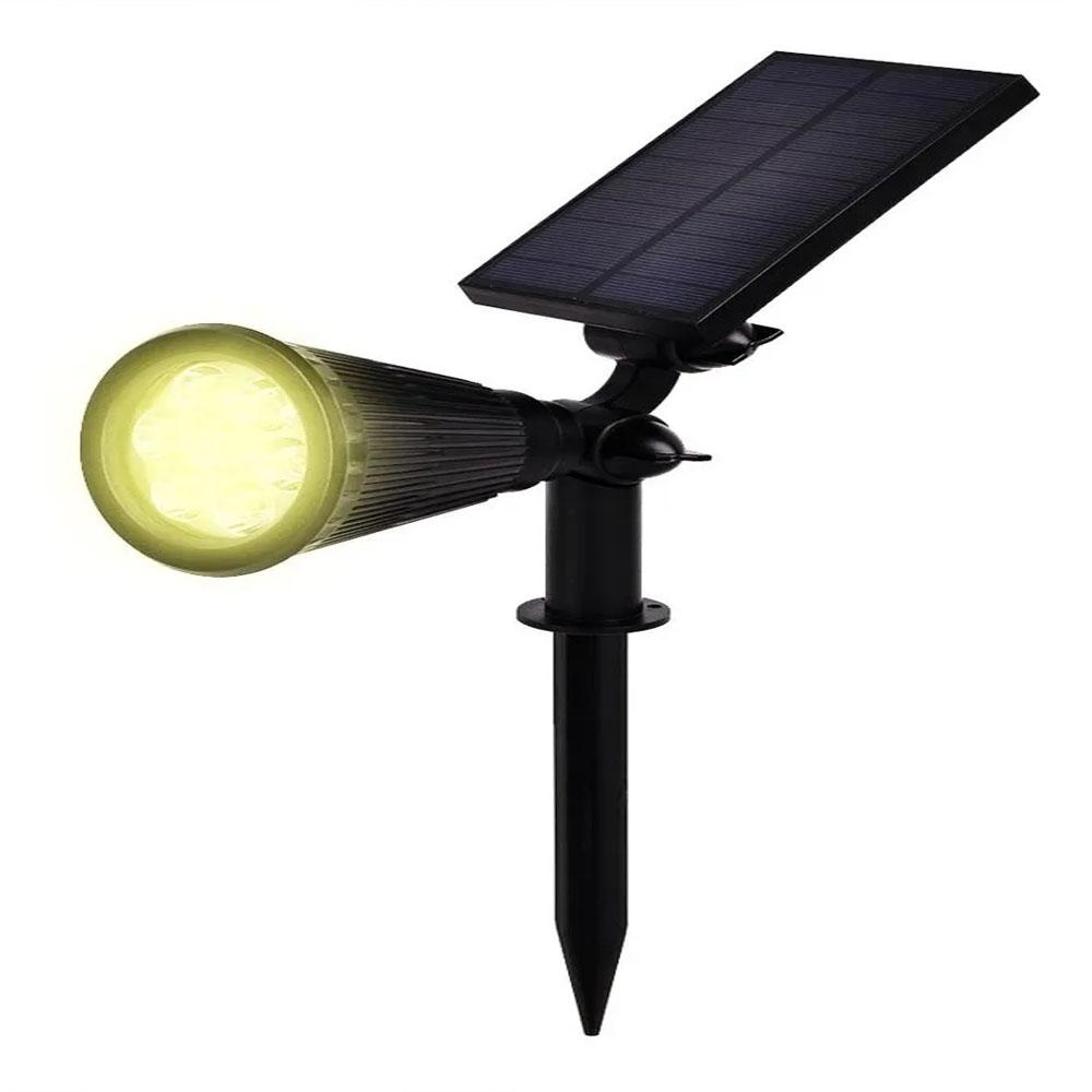 Lampara Reflector Solar Led Exterior Maxwell Jardin Estaca