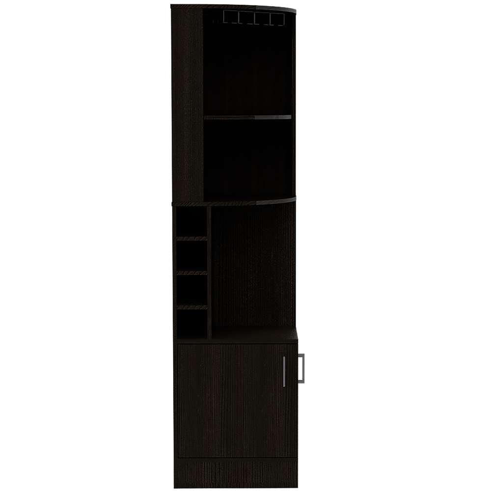Bar Esquinero Syrah Wengue 46 Cm Con Dos Puertas img #2
