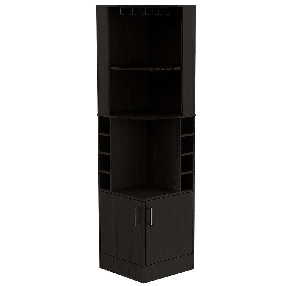 Bar Esquinero Syrah Wengue 46 Cm Con Dos Puertas img #4