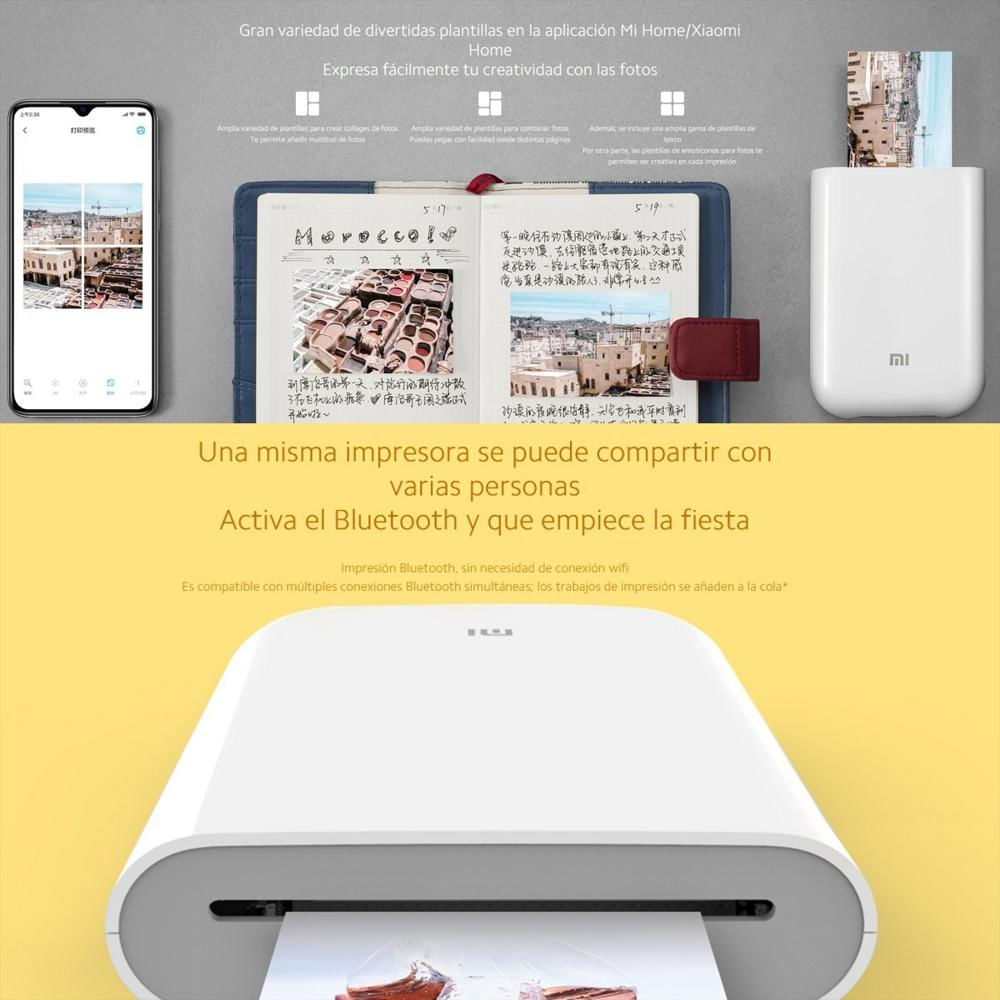 🤩 Impresora fotográfica portátil📸 - Xiaomi Store Guatemala