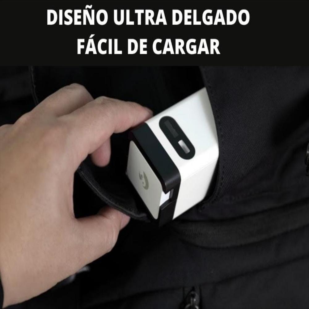 Teclado Laser Con Proyección Keyboard Con Power Bank Blanco img #2