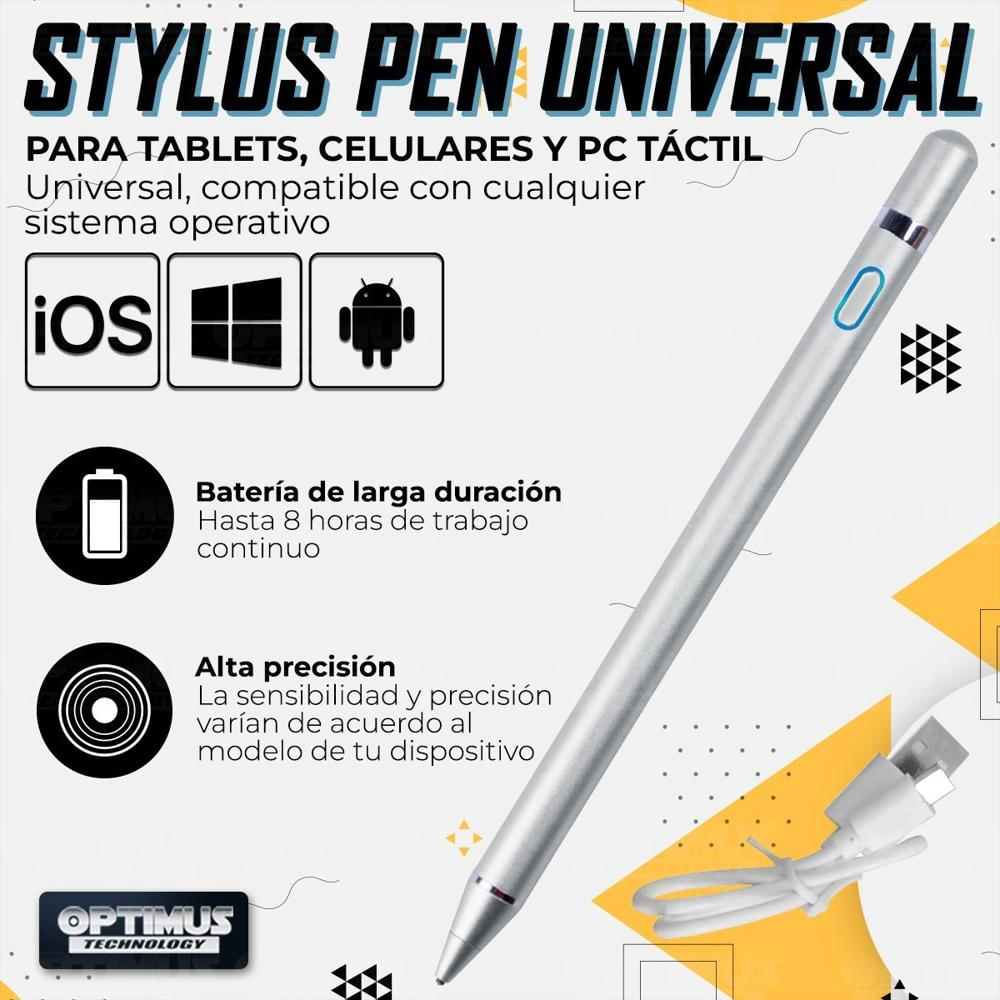 Lapiz Digital Apple Pencil Generico Metalizado Alta Precisio img #3