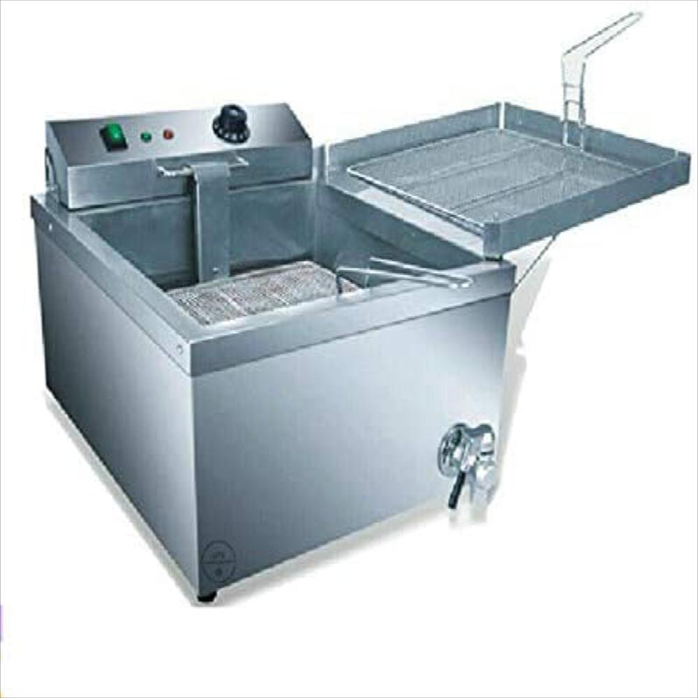 Freidora De 120V Para Rosquillas/Tortas Con Embudo Con Capacidad De 25 img #1