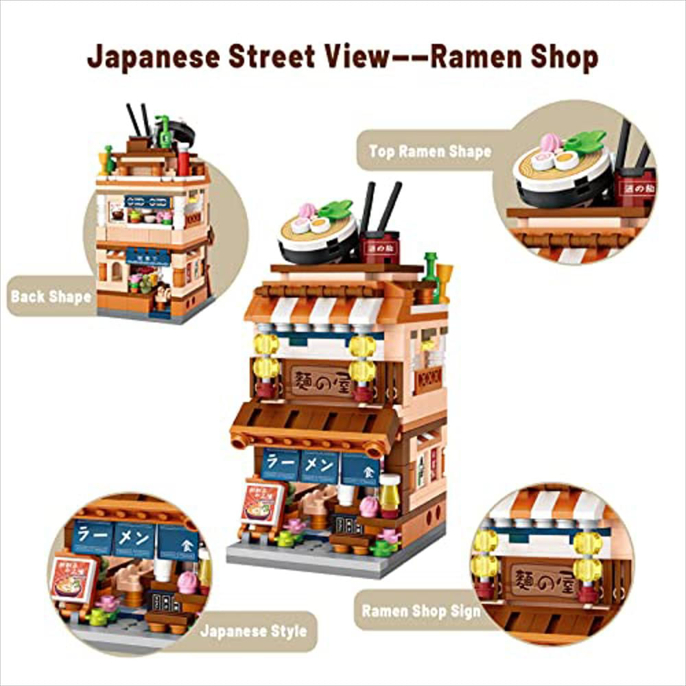 Set Construcción Axsdxa Tienda Japonesa De Ramen 412 img #2
