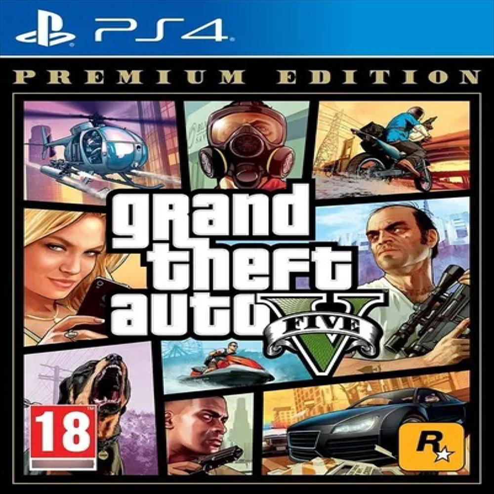 Juego Gta V Premium Grand Theft Auto Ps4 Nuevo Y Sellado img #1