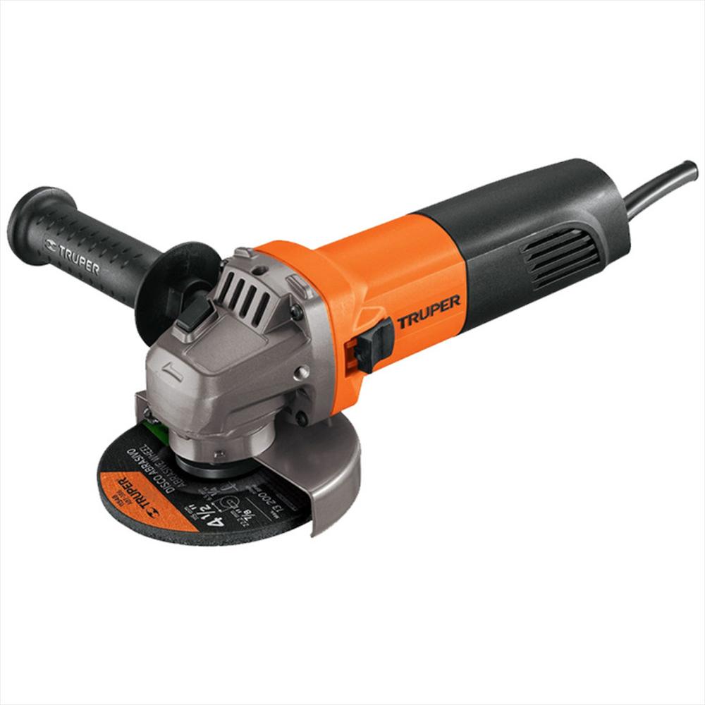 Pulidora Angular 4 1/2 Pulgadas , Profesional 700W, Truper