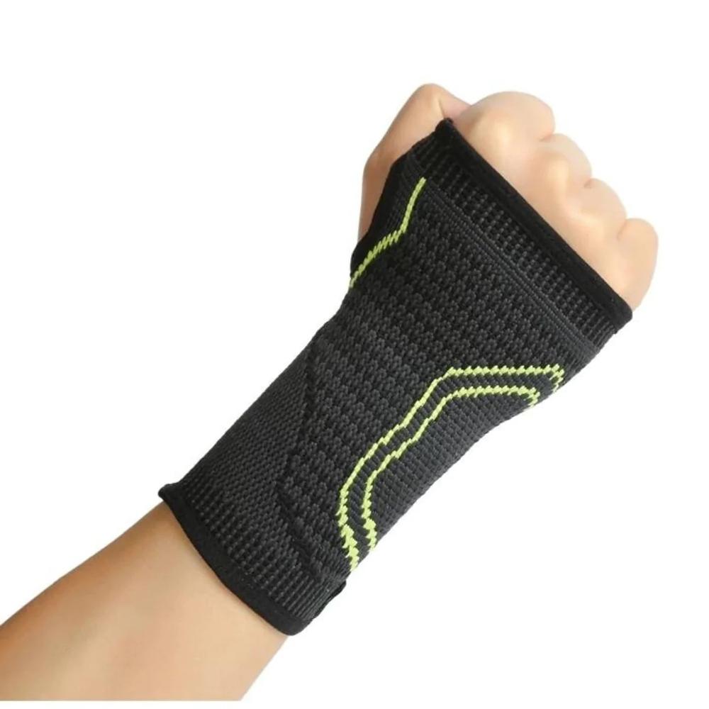 Muñequera Deportiva Simple Lc 001 Ajustable Compresión