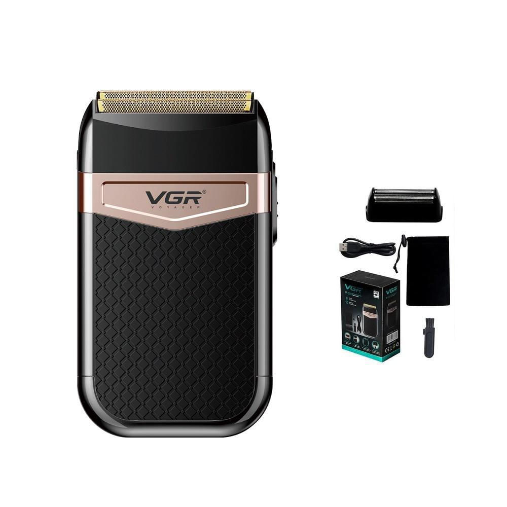 Maquina Afeitadora Eléctrica Vgr V 331 Recargable Usb Shaver