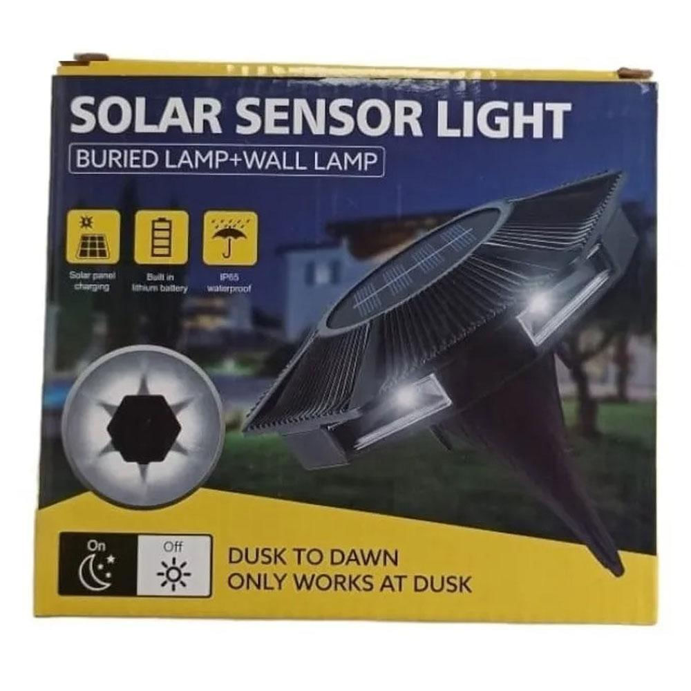 Lampara Solar Decorativa Exteriores L2206 4 6 Leds 2V Jardín