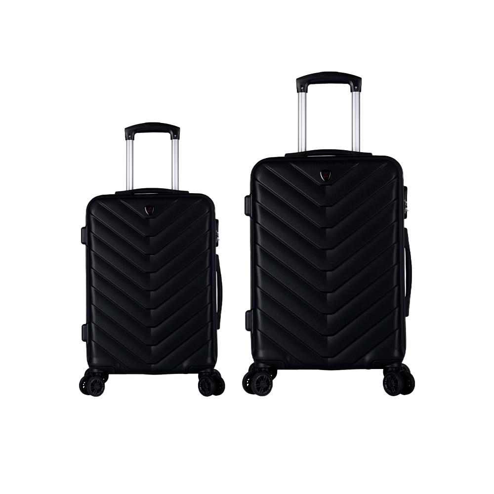 Juego Set Maletas X2 20,24 Pulg.Bin Ht 082 Negro img #1