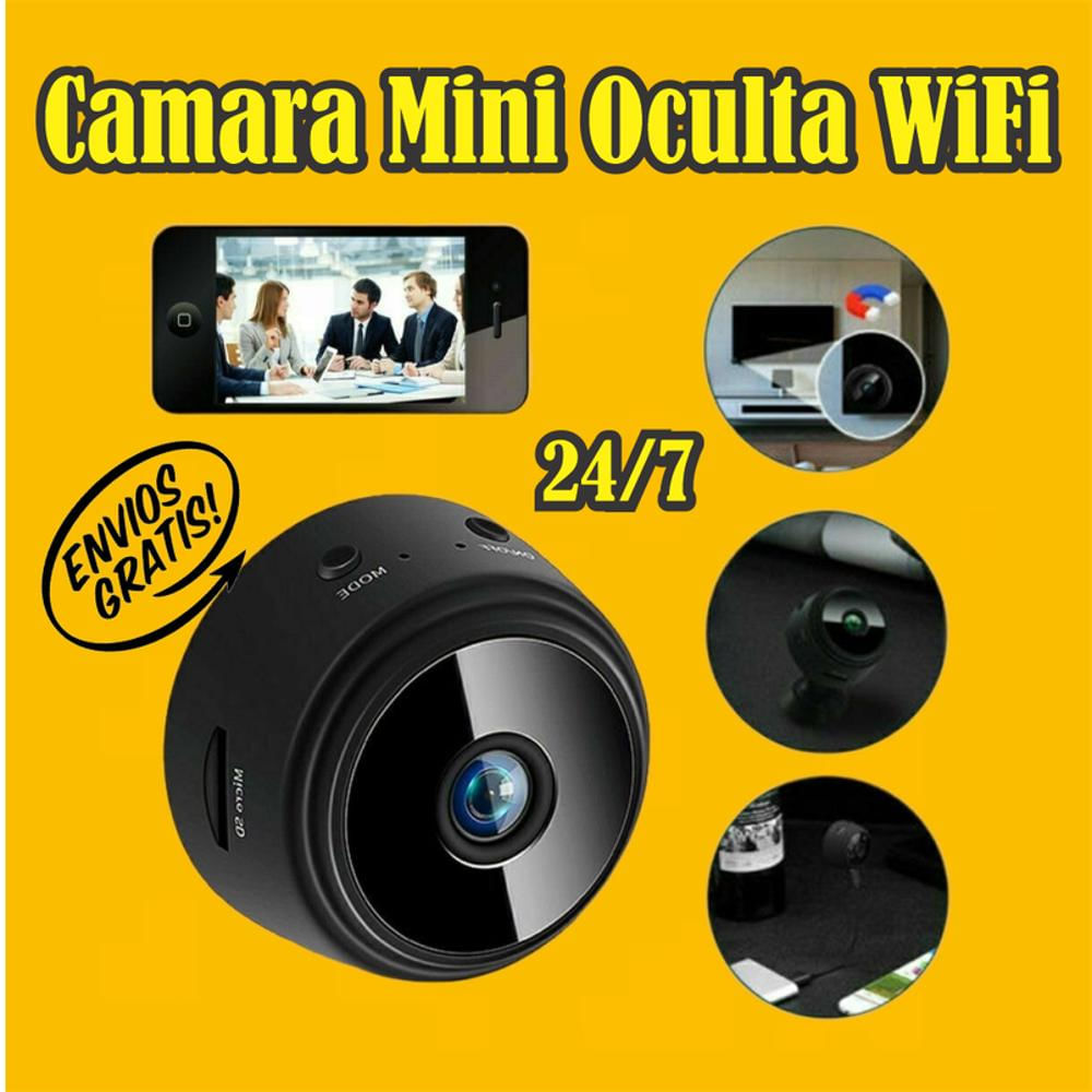 Camara Espía Ip Wifi Monitoreo En Tiempo Real Microfono 24/7 A9