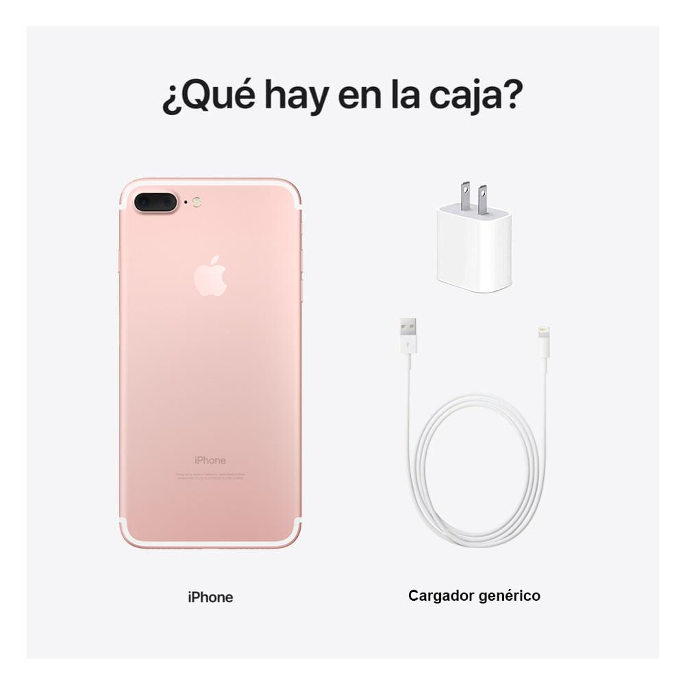 Iphone 7 Plus 128Gb Oro Rosa Reacondicionado img #5