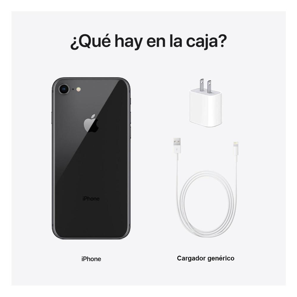 Iphone 8 256Gb Gris Espacial Reacondicionado img #5