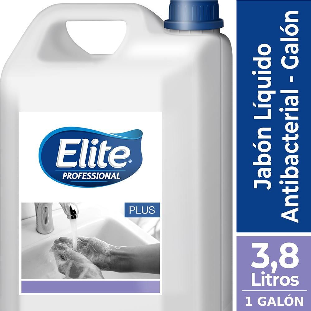 Jabón Líquido Antibacterial Elite 1 Galón img #1