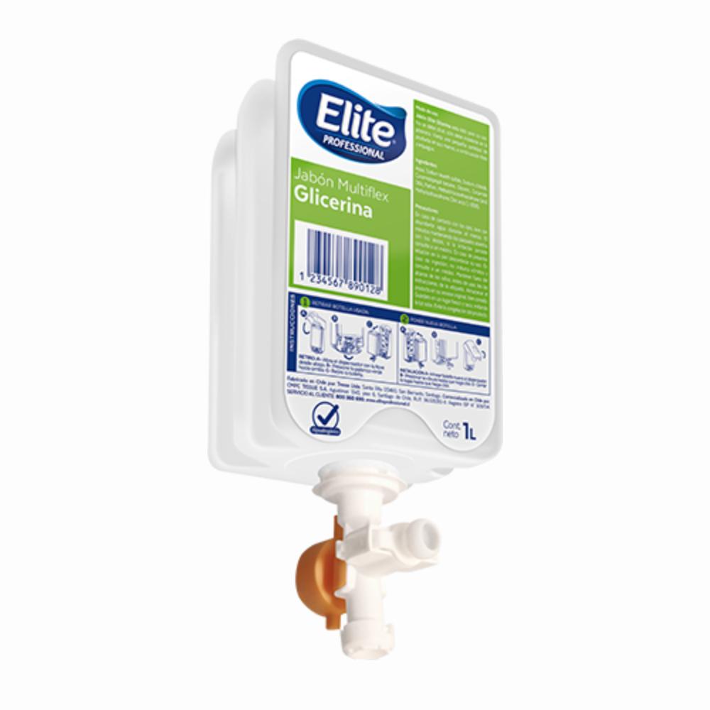 Jabón Liquido Para Manos Glicerina 1L Elite Professional