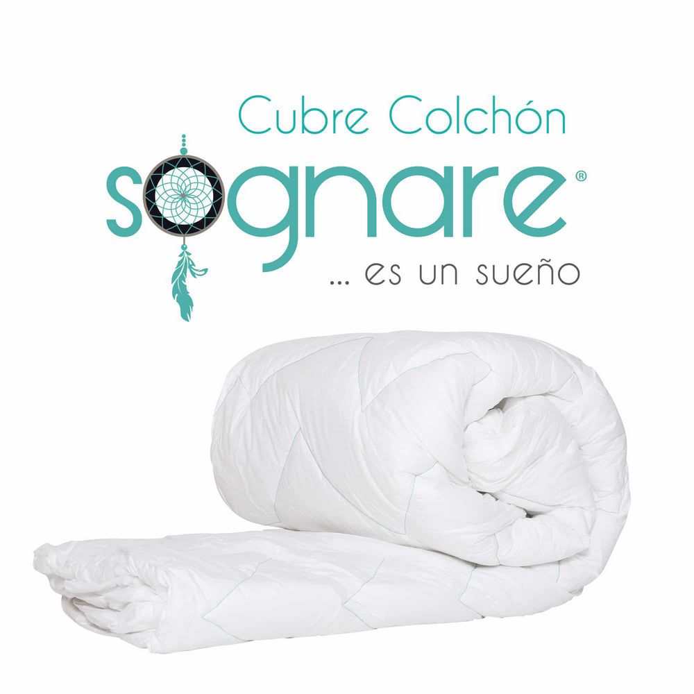 CUBRE COLCHON SENCILLO SOGNARE 12ZXX0696