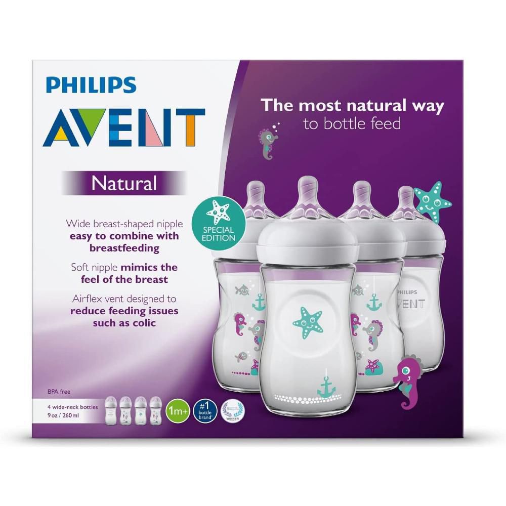 Teteros Decorados 9Oz AVENT SCF659/47 img #2