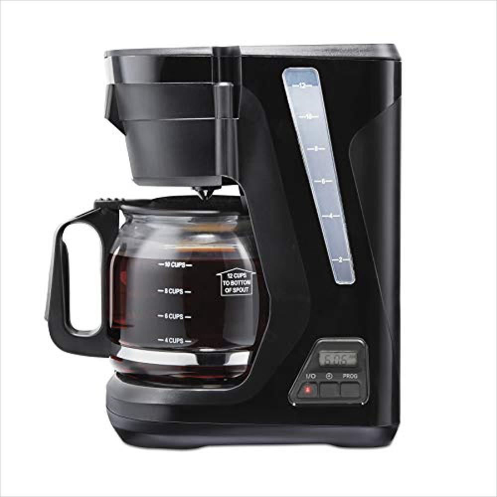 Cafetera De Goteo Proctor Silex 12 Tazas Digital Y Programable Con Jarra De Cristal Modelo 43685Ps Negro Y