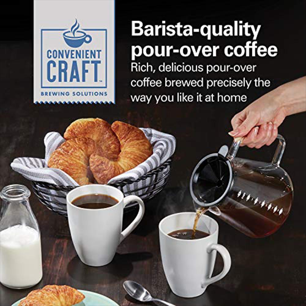 Cafetera Automática Hamilton Beach 8 Tazas Programable Con 5 Puntos Fuertes Y Escala Integrada Modelo 46700 img #2