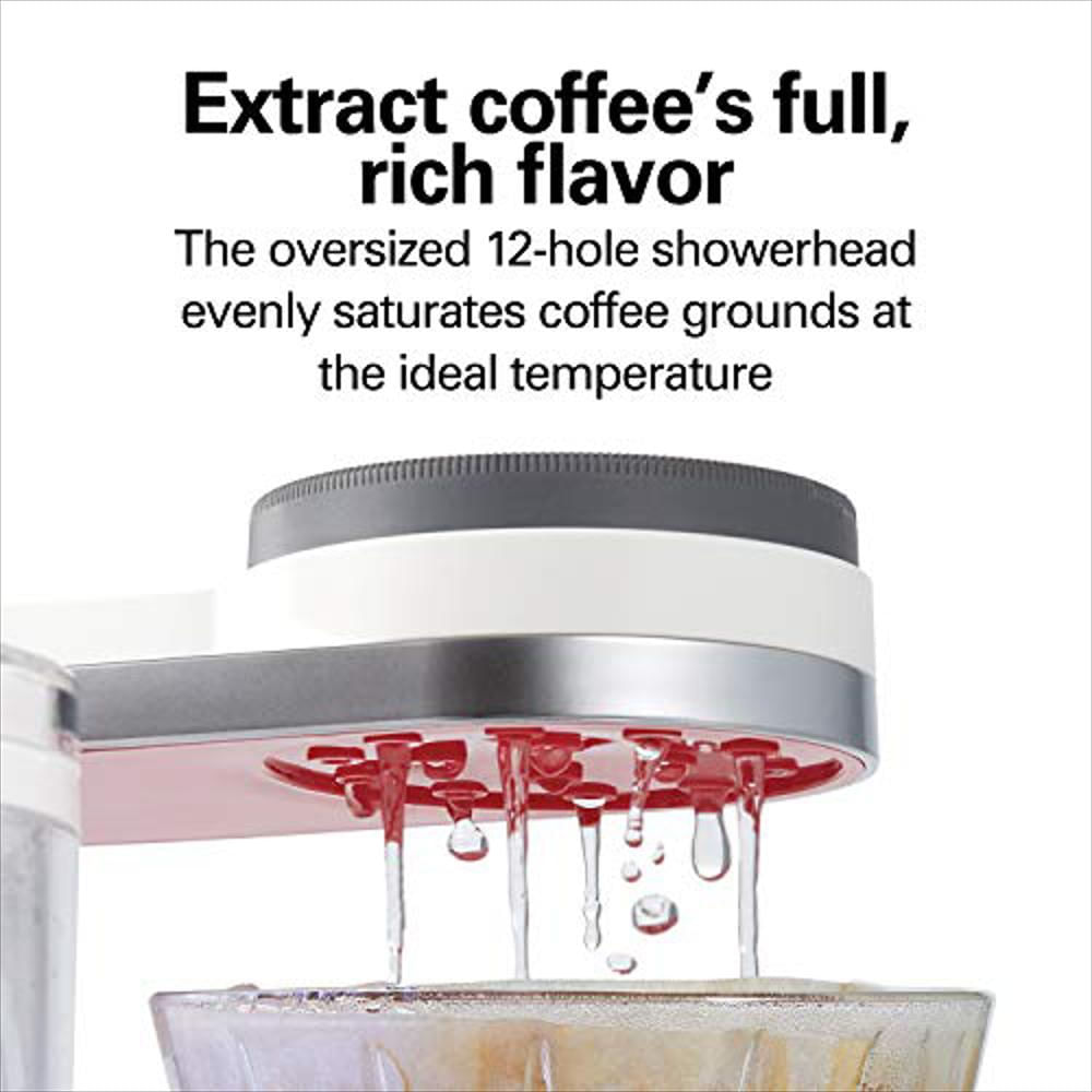 Cafetera Automática Hamilton Beach 8 Tazas Programable Con 5 Puntos Fuertes Y Escala Integrada Modelo 46700 img #5
