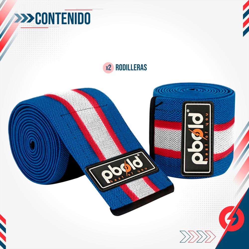 Par Rodilleras Elastica Proteccion Rodilla Levantamiento Gym img #2