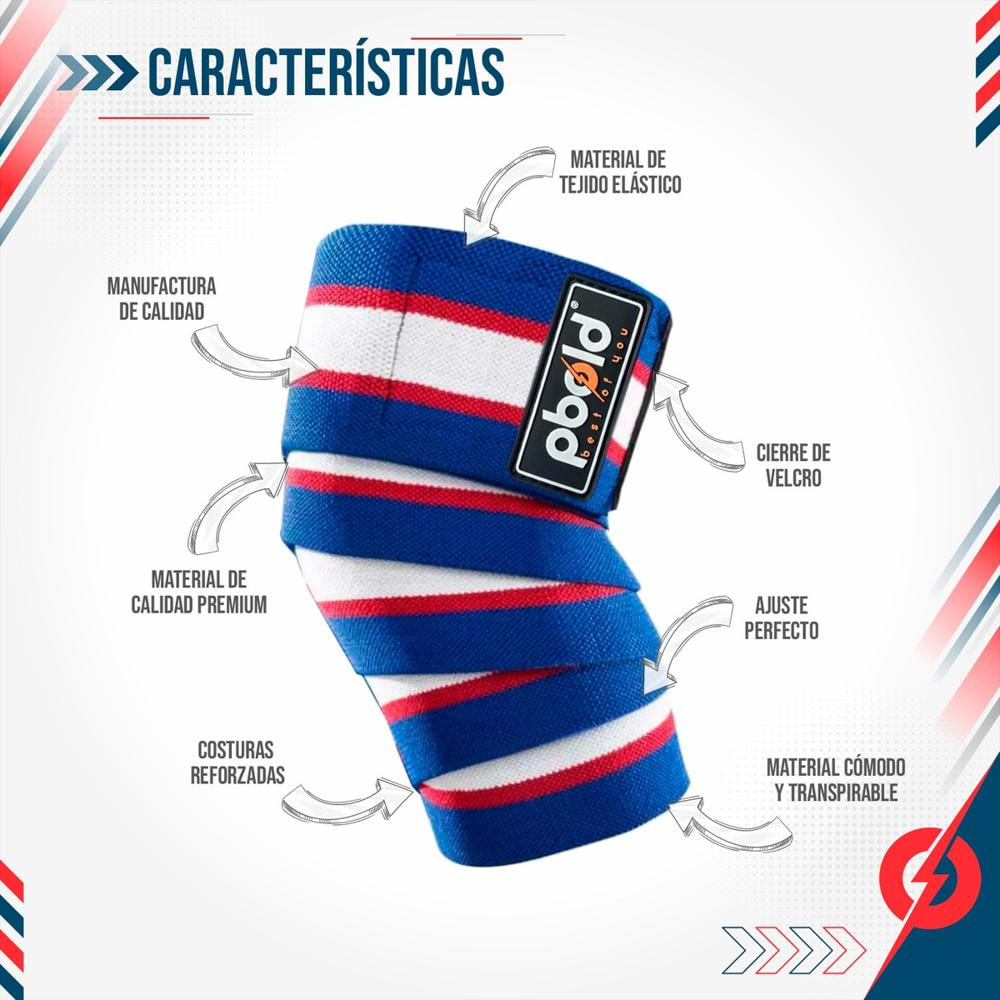 Par Rodilleras Elastica Proteccion Rodilla Levantamiento Gym img #4
