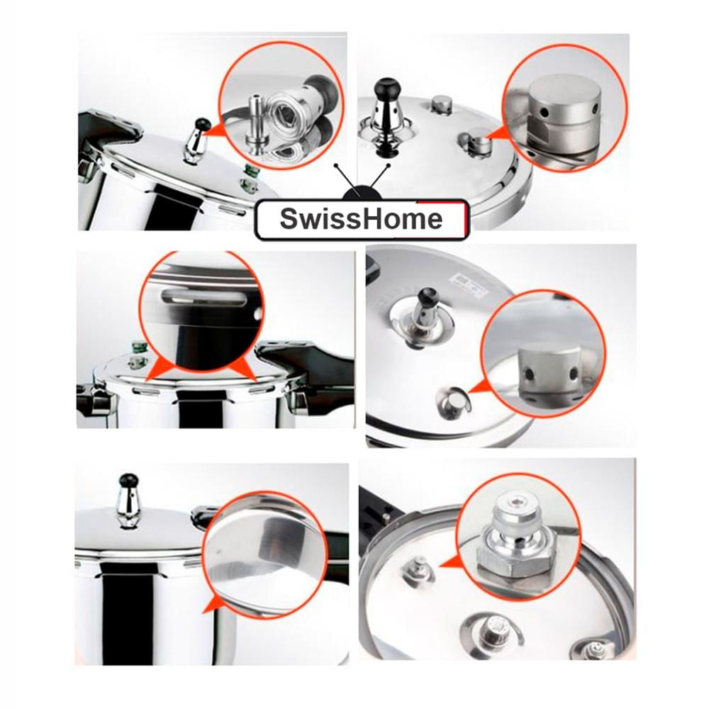 Olla Express A Presión Acero Quirúrgico Inoxidable 18/10 img #4