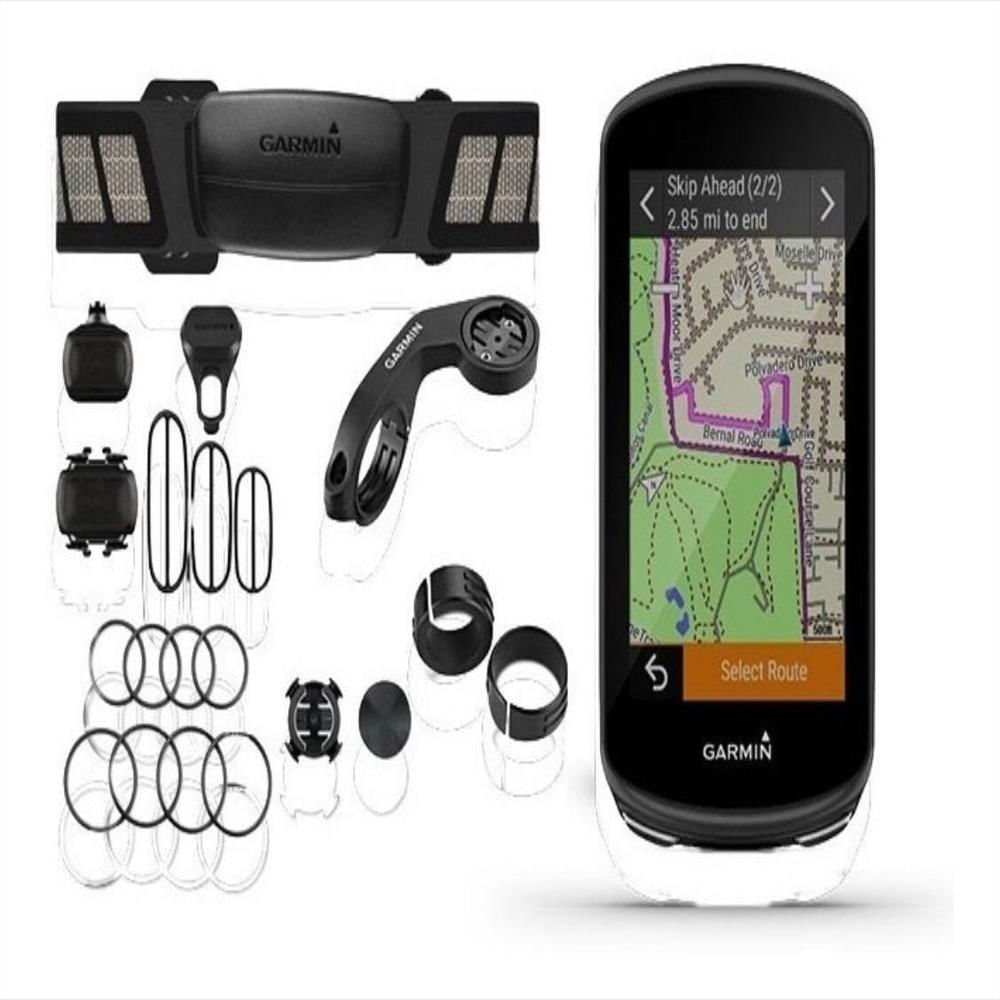 Ciclo Salas - GARMIN EDGE 1030 PLUS - Ordenador de bicicleta GPS Garmin  Edge 1030 Plus, monitor de frecuencia cardíaca con correa para el pecho,  soportes para bicicleta (estándar y extendido), sensores