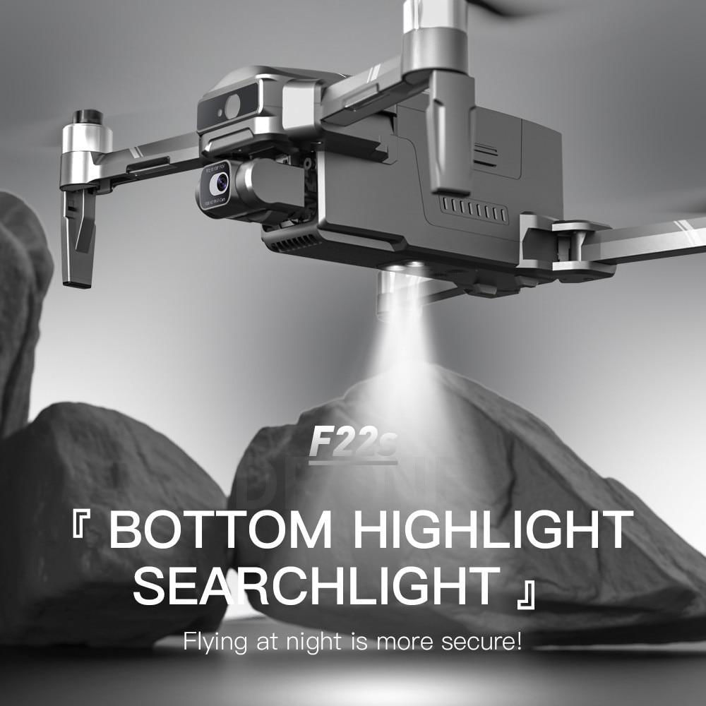 Drone F22s 3.5Km Con Sensor Antichoque 2 Baterias + Maletin img #4