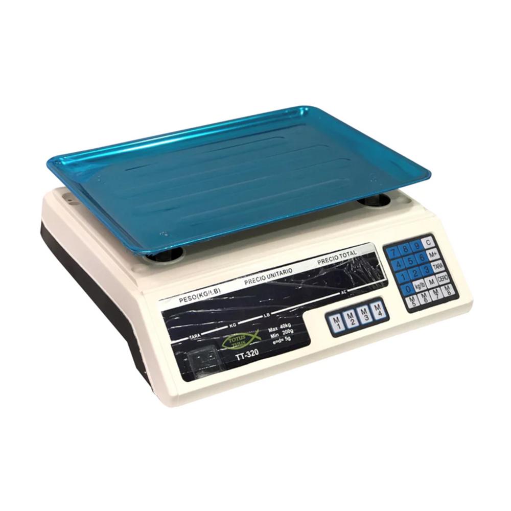 Bascula Digital Electronica Balanza Pesa Recargable 40Kg Tt