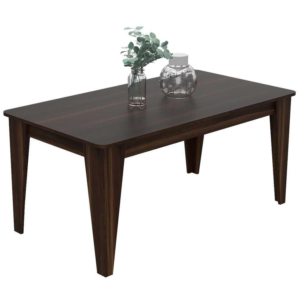 Mesa De Comedor Torino Habano 160 Cm De Seis Puestos (Sin Sillas) img #1