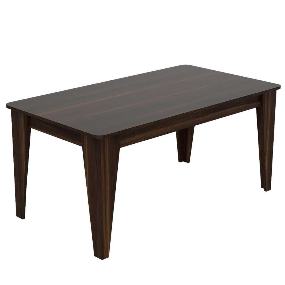 Mesa De Comedor Torino Habano 160 Cm De Seis Puestos (Sin Sillas) img #2