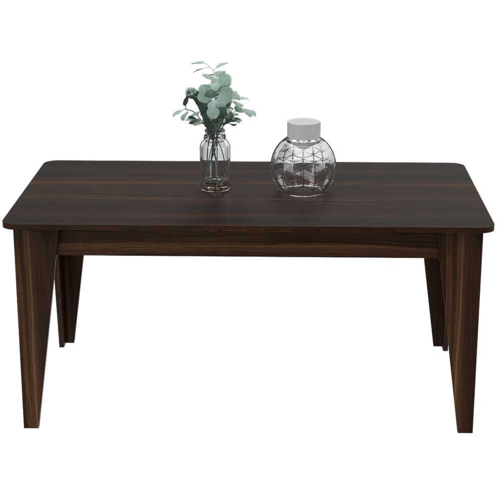 Mesa De Comedor Torino Habano 160 Cm De Seis Puestos (Sin Sillas) img #3