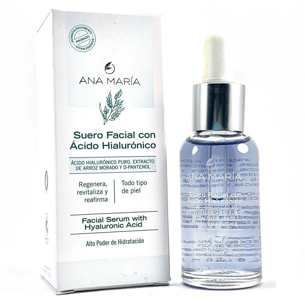 Suero Facial Acido Hialuronico 30Ml Regenera Repara Hidratación img #2