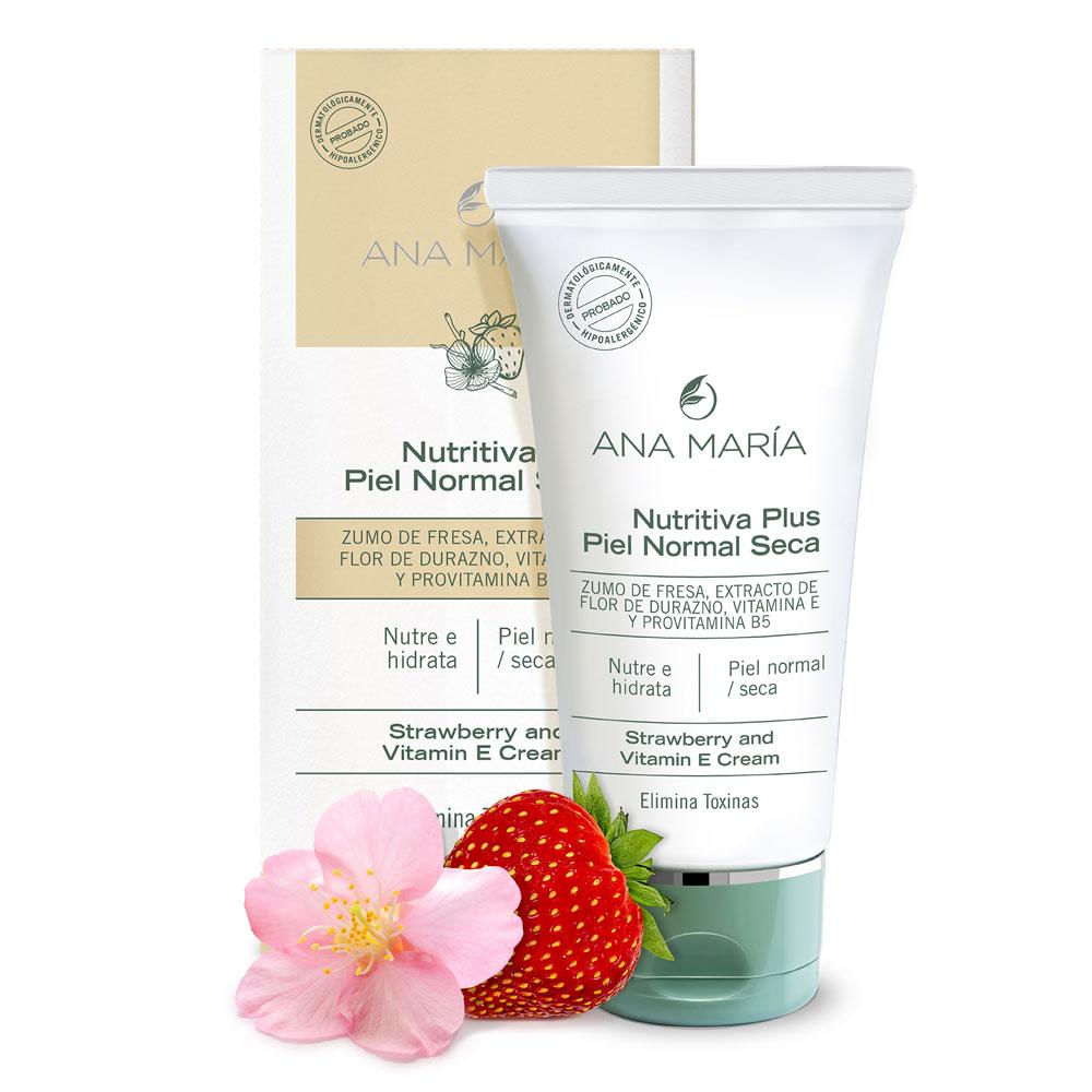 Crema Facial Nutritiva Plus 60Gr Piel Normal Seca Nutre Hidrata Suave