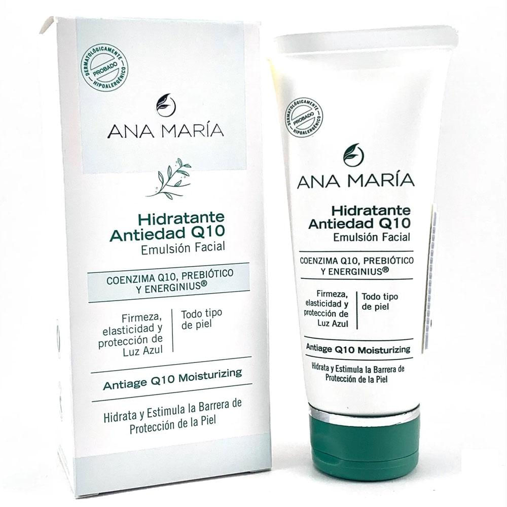Crema Facial Hidratante Antiedad 60Ml Q10 Restaura Protege Uso Día img #2