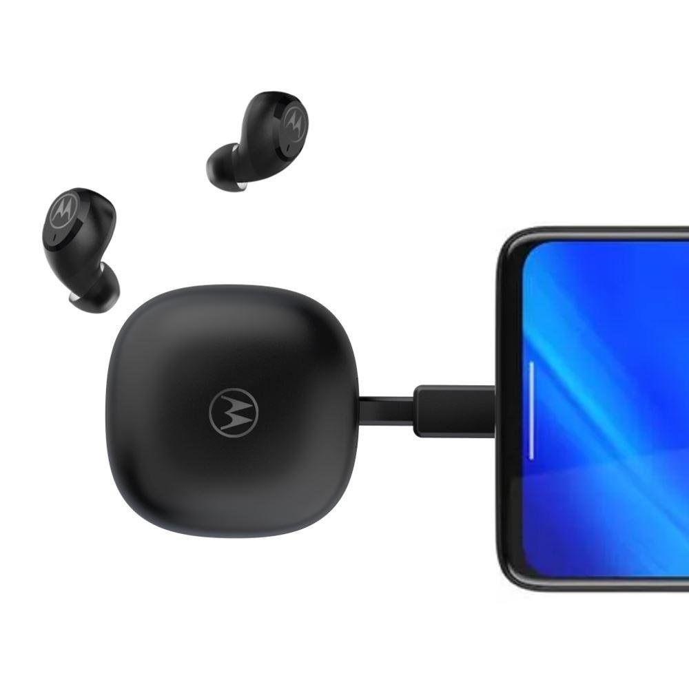 Audífonos Moto Buds 105 Motorola Sound Color Negro img #4