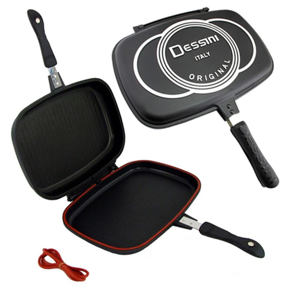 Sartén Doble Parrilla Dessini Dual Grill Antiadherente 32Cm img #5