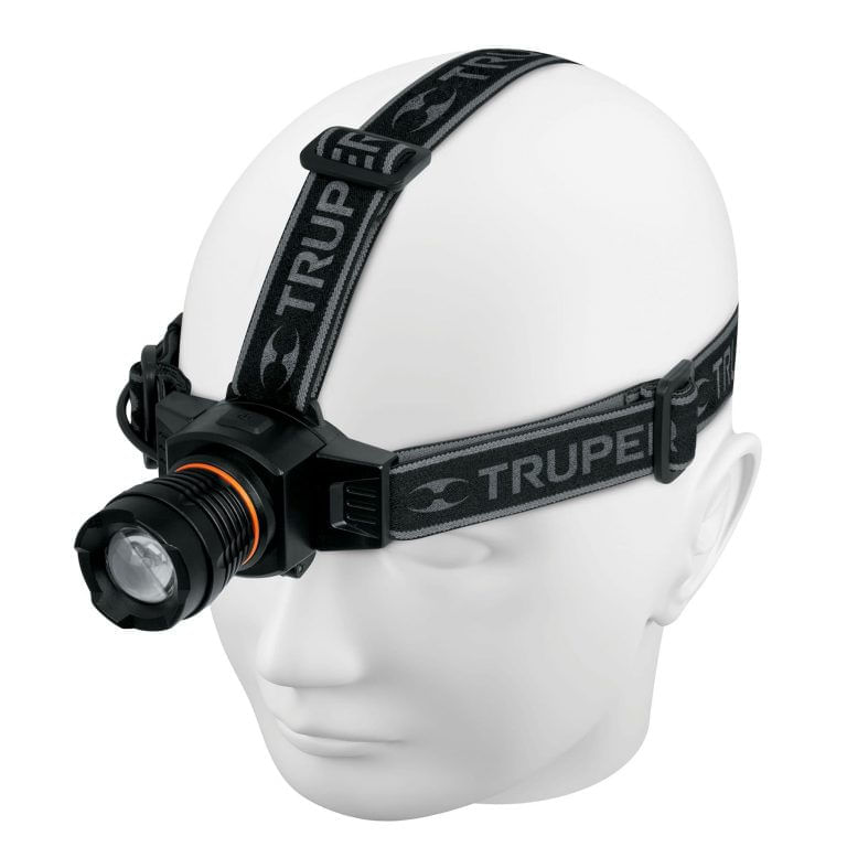 Linterna Cabeza Recargable 120 Lumenes Truper