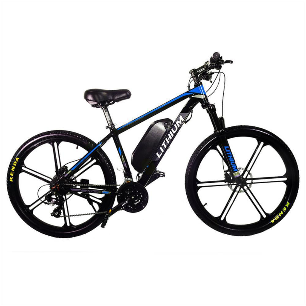 Bicicleta Electrica Lithium Eb1 Azul Bicicleta Electrica Lithium Eb1 Azul