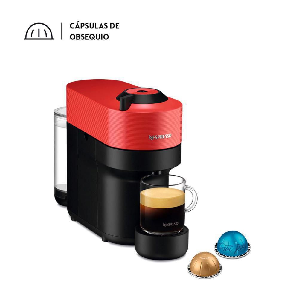 Cafetera Vertuo Pop Roja NESPRESSO Vertuo POP