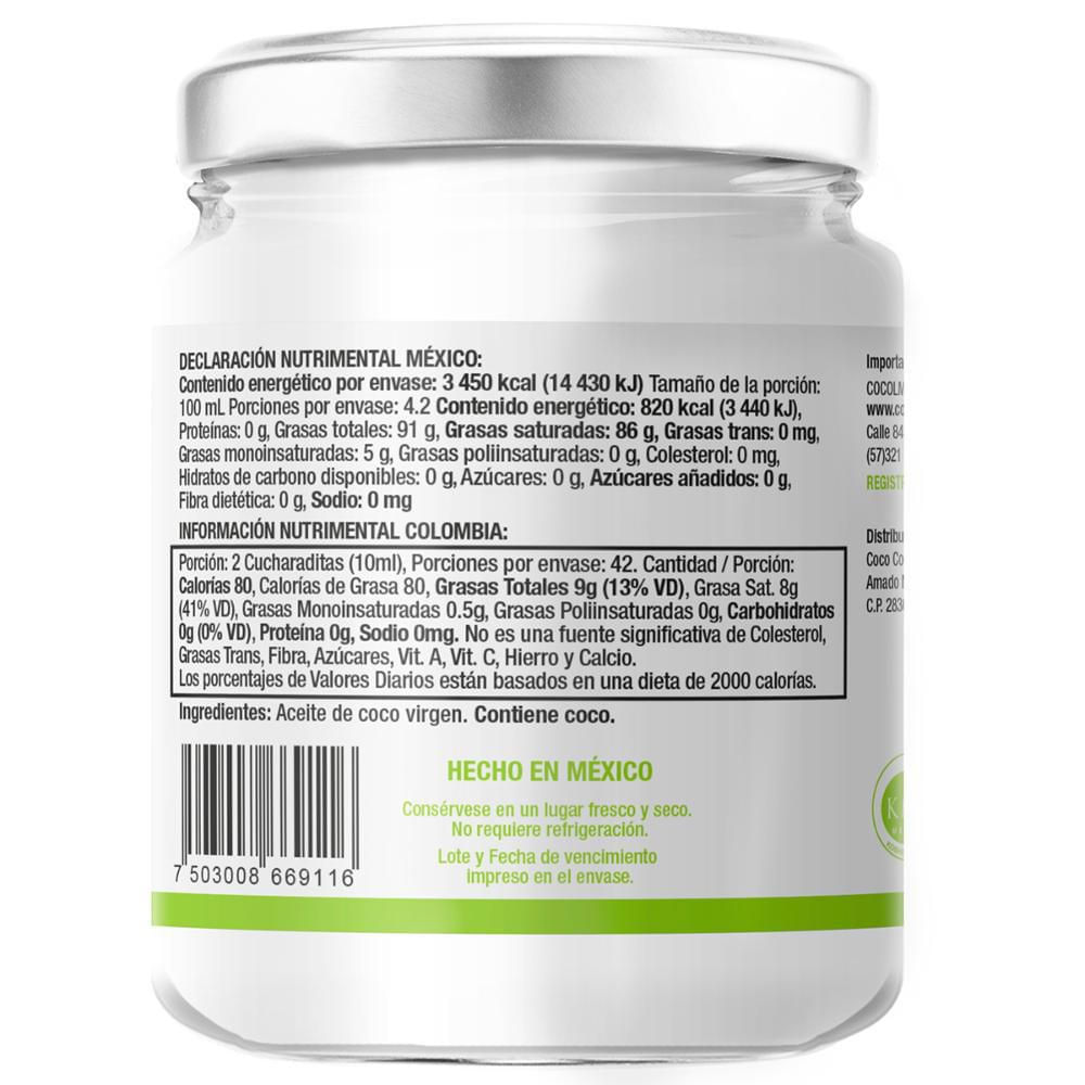 Aceite de coco orgánico 200 ml - Funat