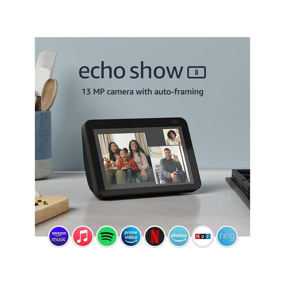 Echo Show 8 2nd Gen con asistente virtual Alexa, Pantalla Integ –  Tecnologia Gipel
