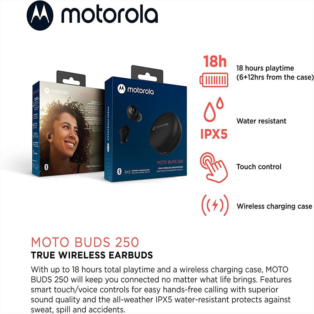 Auriculares Inalámbricos Motorola Moto Buds 250 img #2
