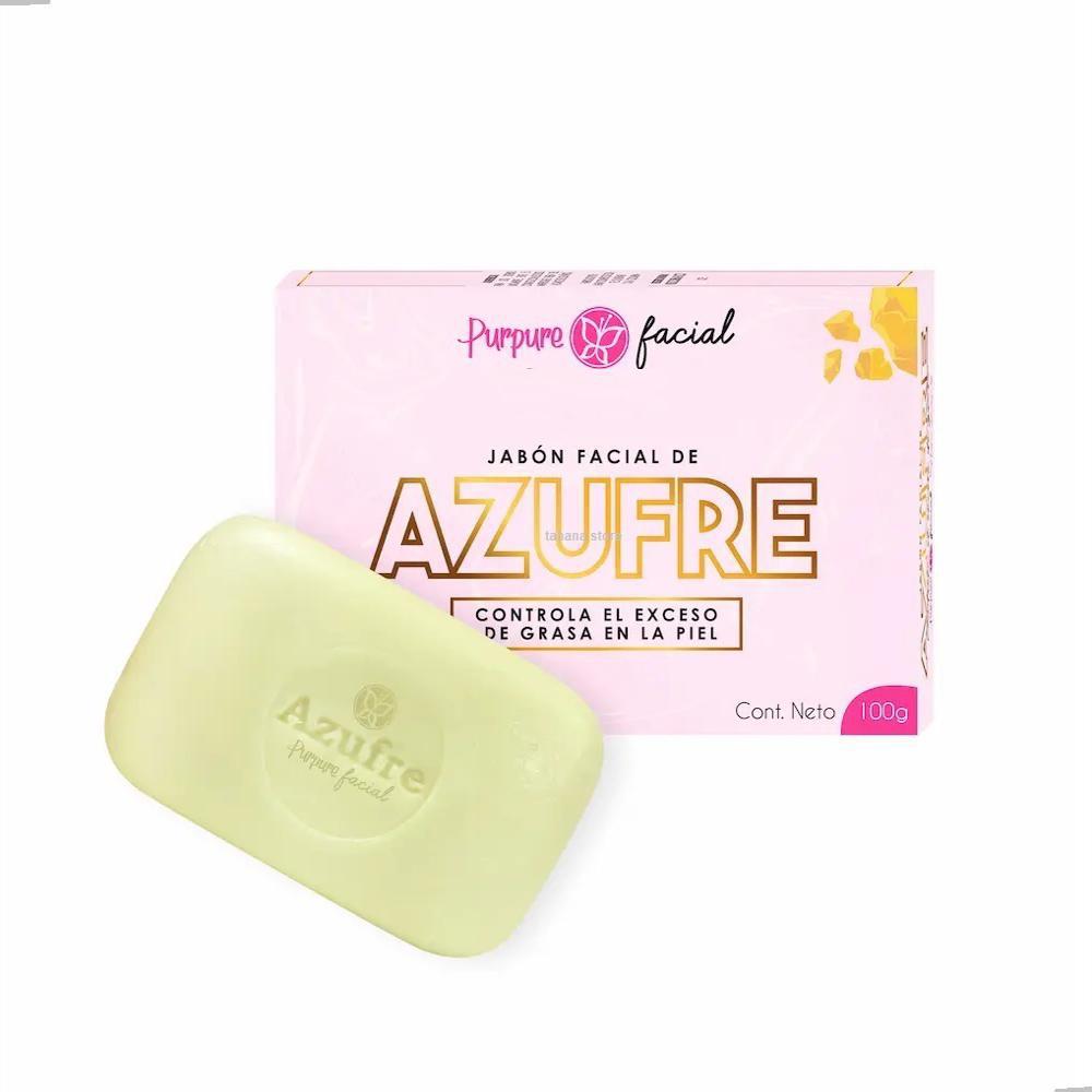 Jabon De Azufre Purpure Facial