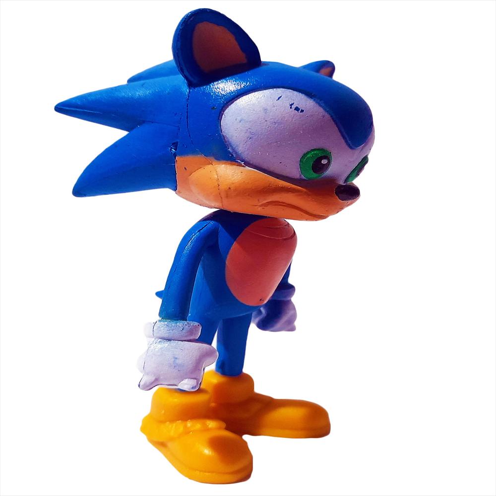 Figura Coleccionable Super Sonic Sonic Juguetes Para Niños