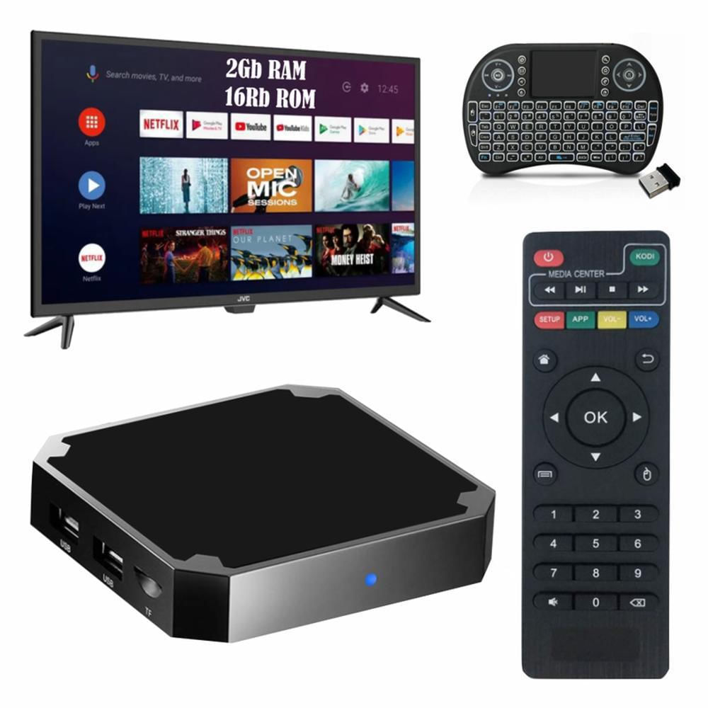 DIUNSA - Convierte tu tv LED convencional, en un smart TV con este smart  box android 4.4