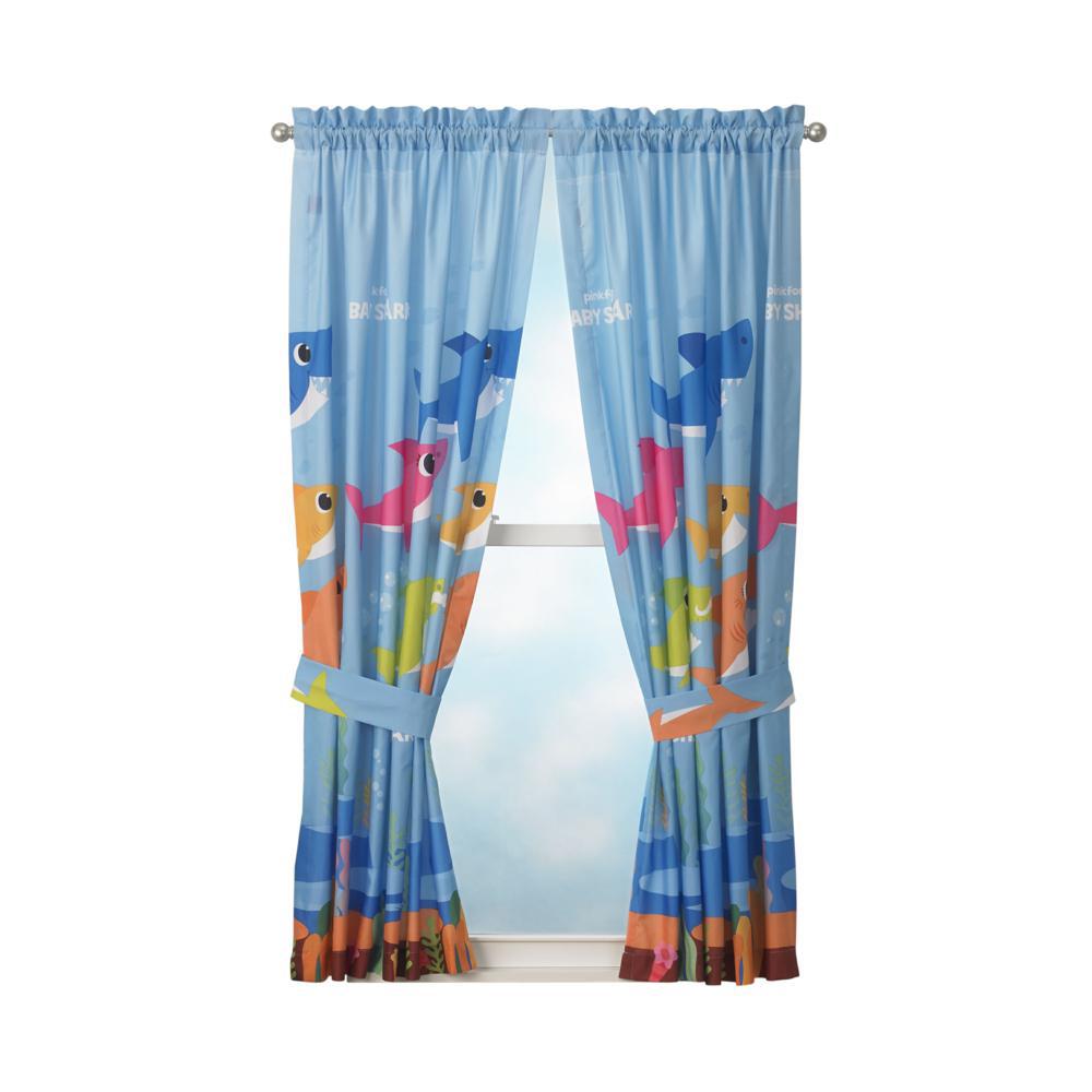 Cortinas Niños Originales Importadas Baby Shark